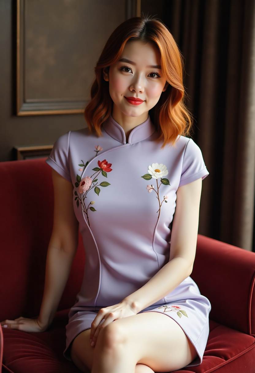 浅灰亚麻双姝