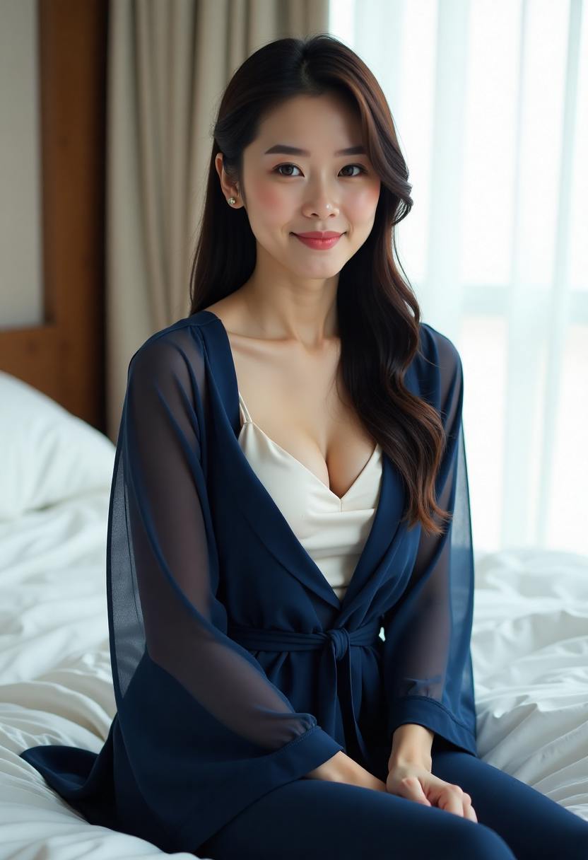 亚麻奶茶色甜心