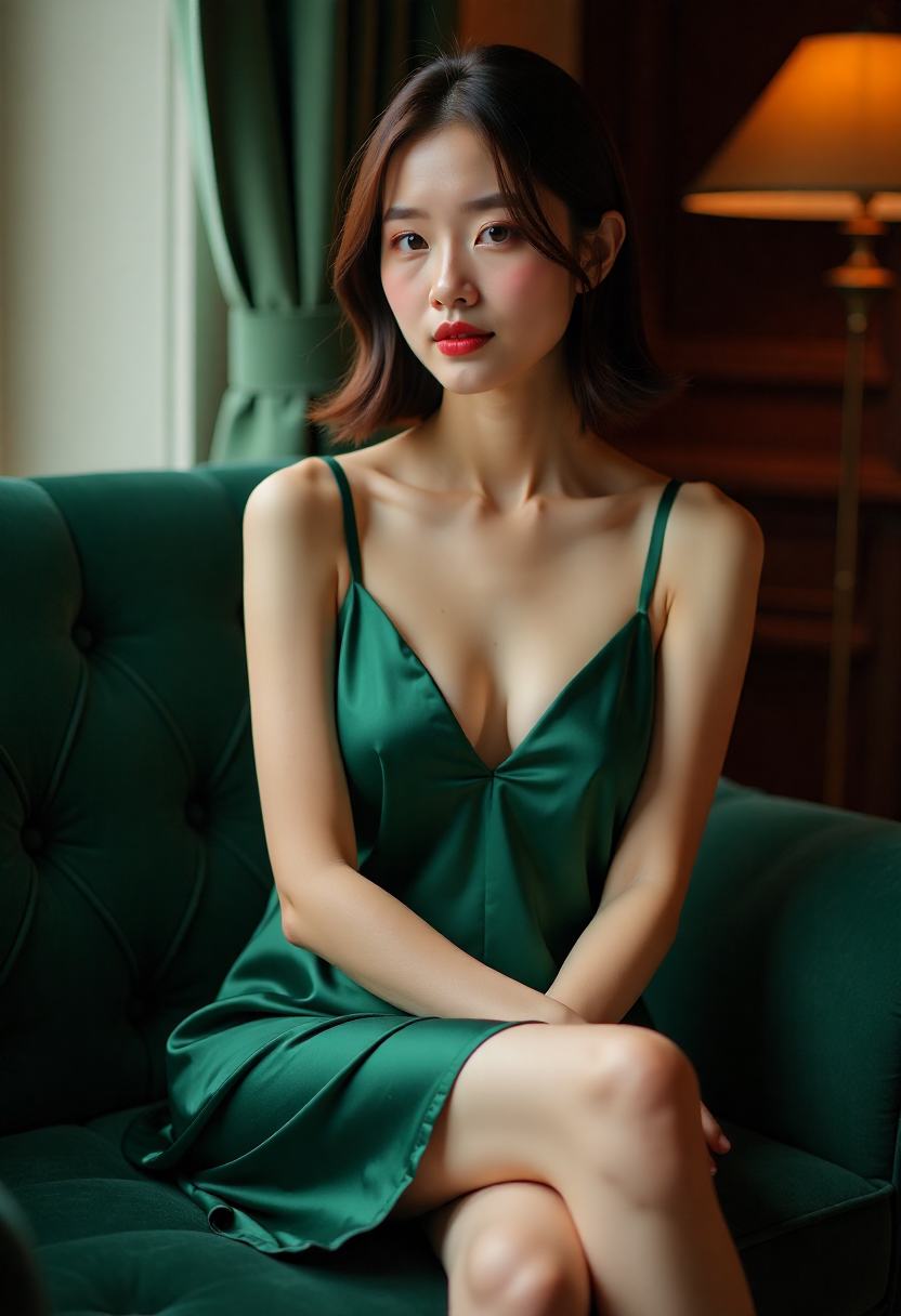 暖亚麻色阳光下